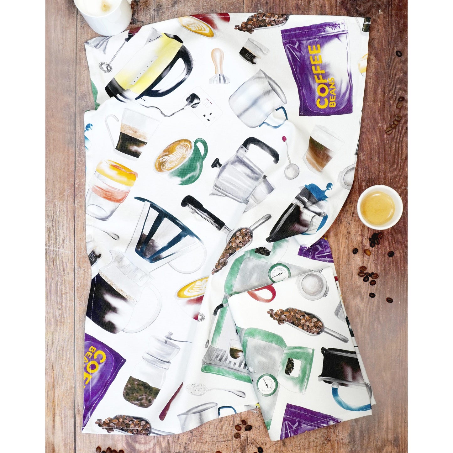 But First, Coffee Tea Towel