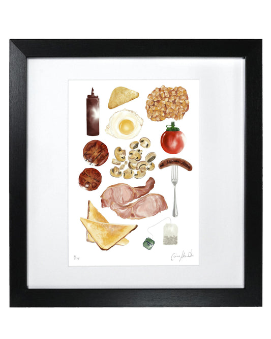 Full English Print - Kitchen Wall Art, British Made