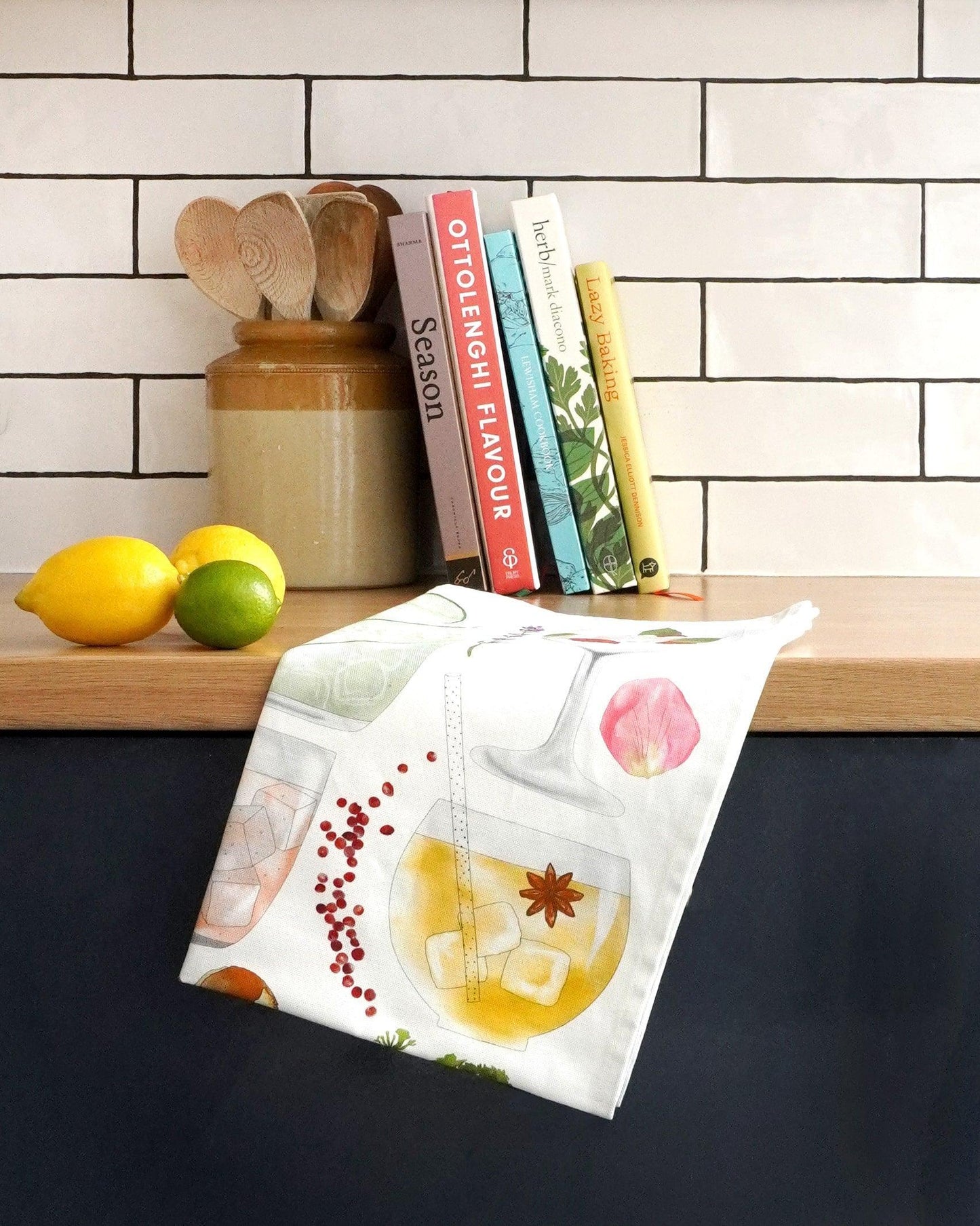 Gin tea towel for a gin lover