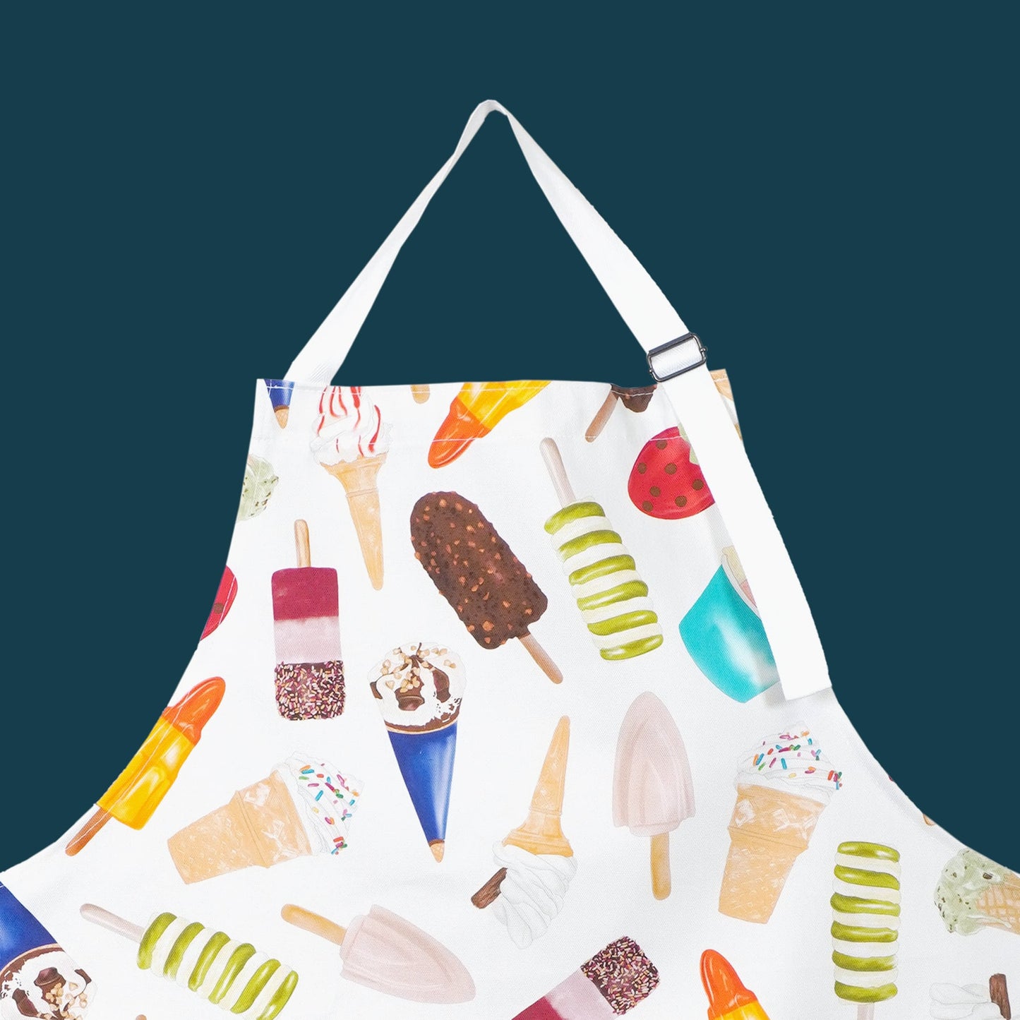 Cooks apron featuring Ice cream print