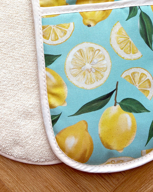 Lemon Oven Glove, Citrus Kitchen & British Made