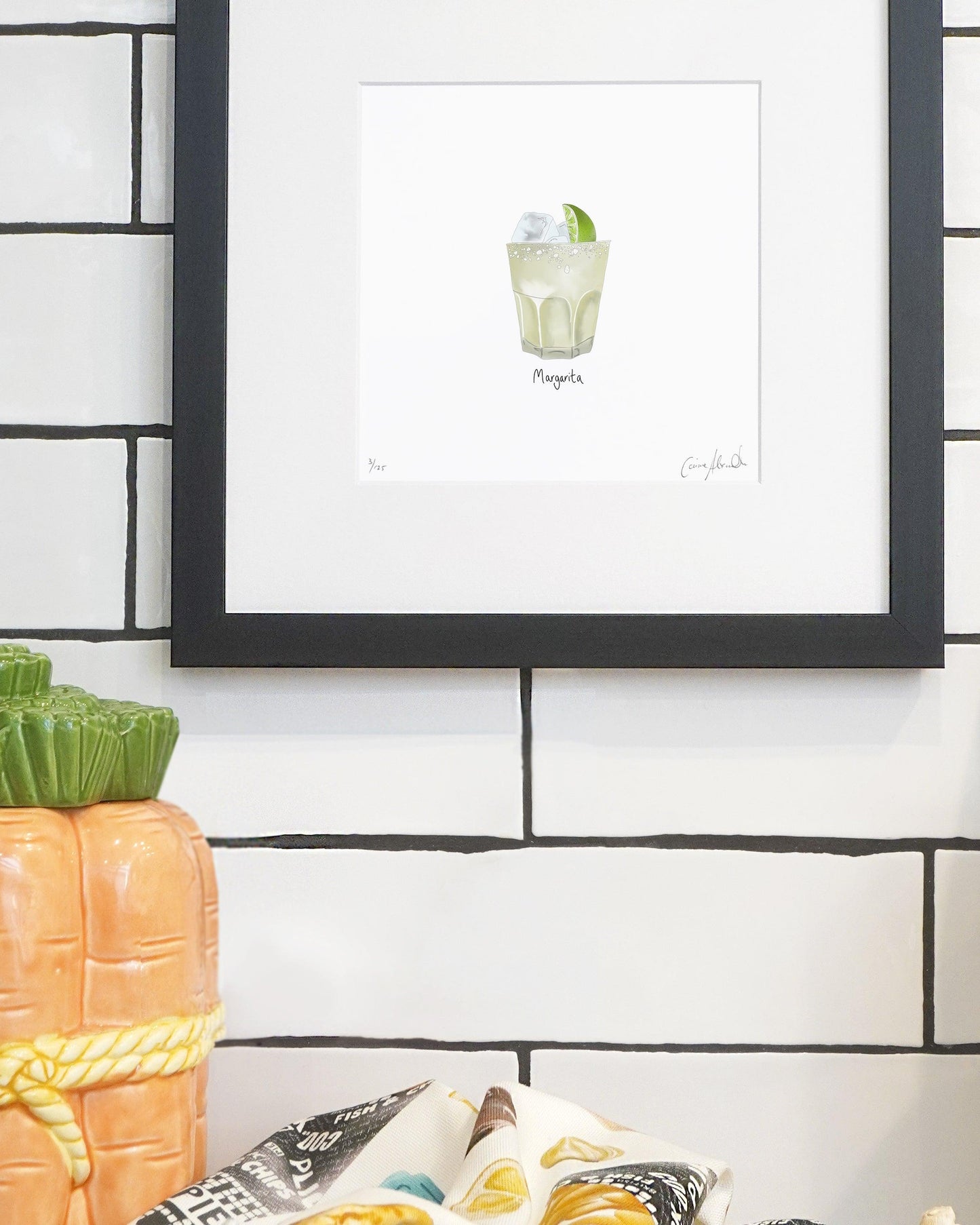 Margarita Cocktail Print