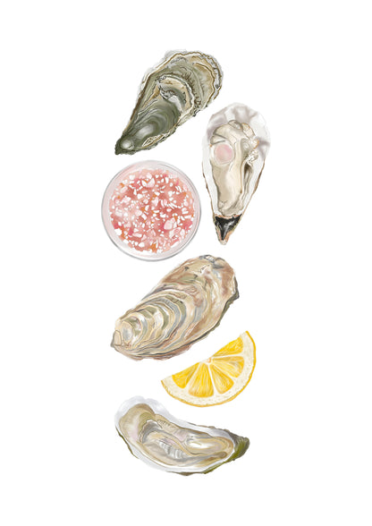 Oyster limited edition print