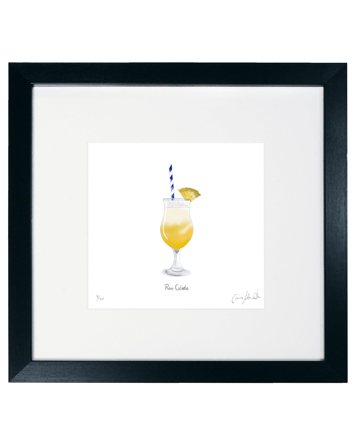 Pina Colada Cocktail Print