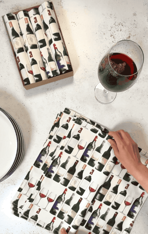 Red Wine Napkin