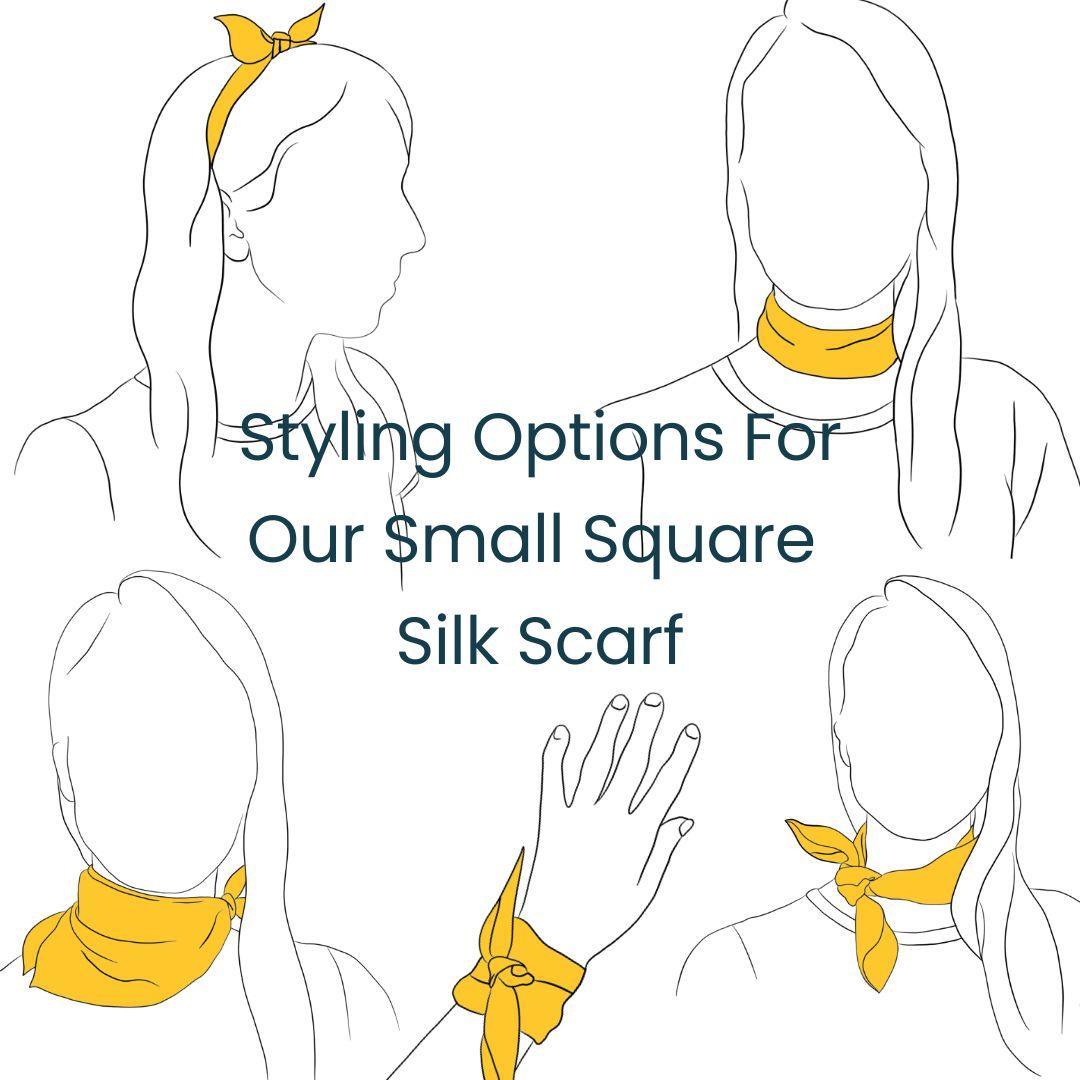 Sweet Tooth Silk Scarf