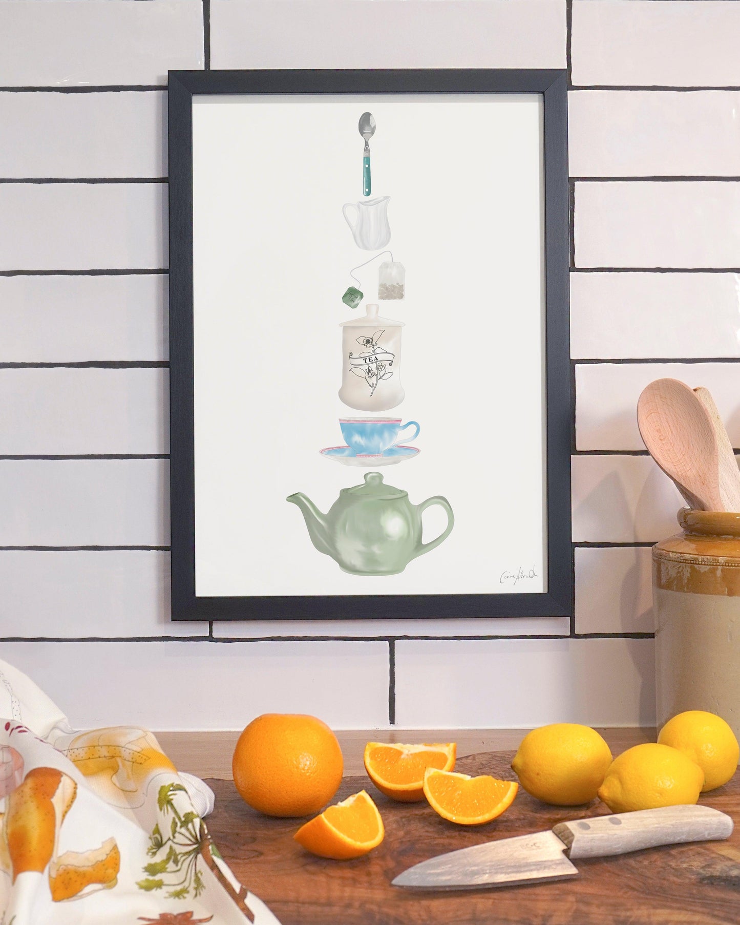 Time For A Brew | Large Scale Print | A3
