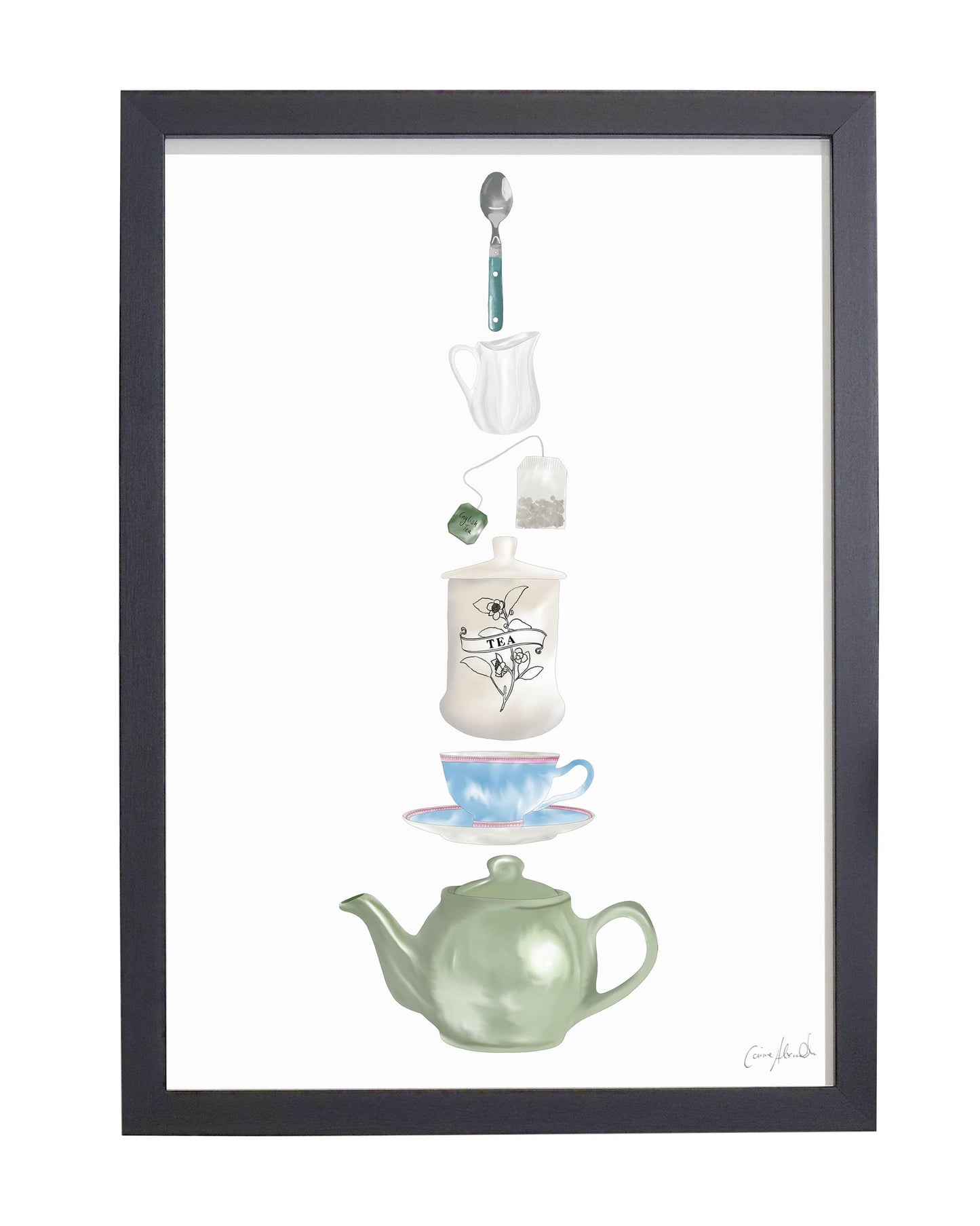 Time For A Brew | Large Scale Print | A3
