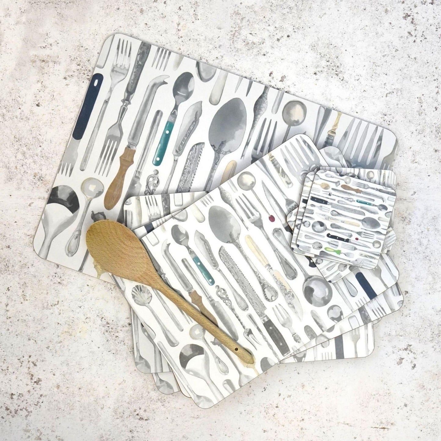 Cutlery Coasters and Placemats