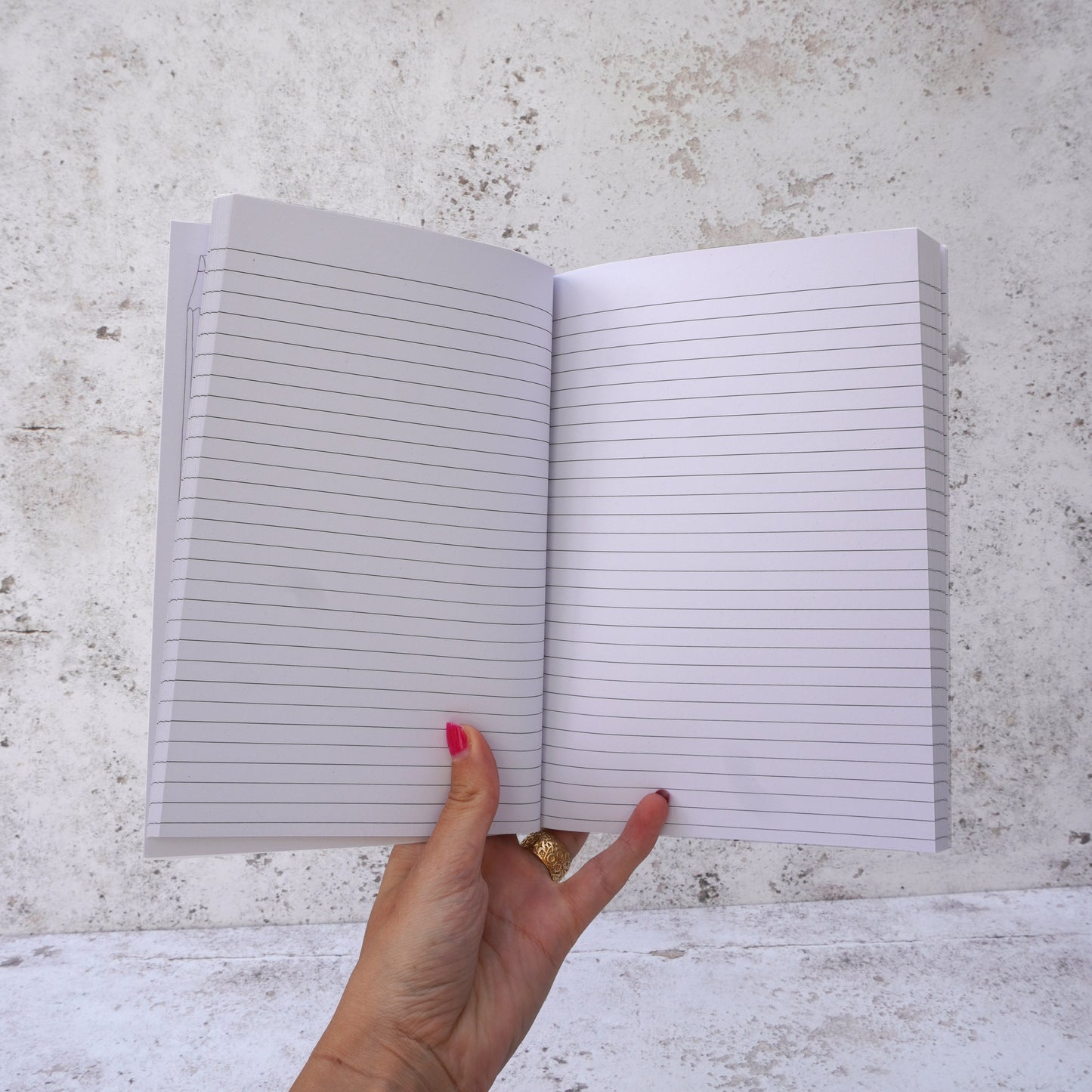 Stationary Notebook - recycled paper
