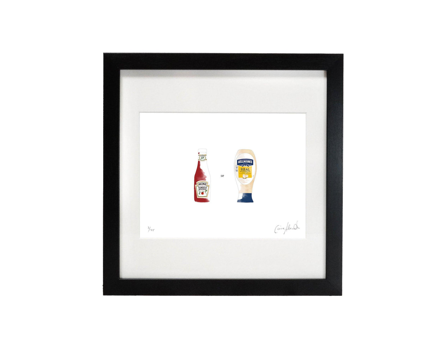 With Chips print