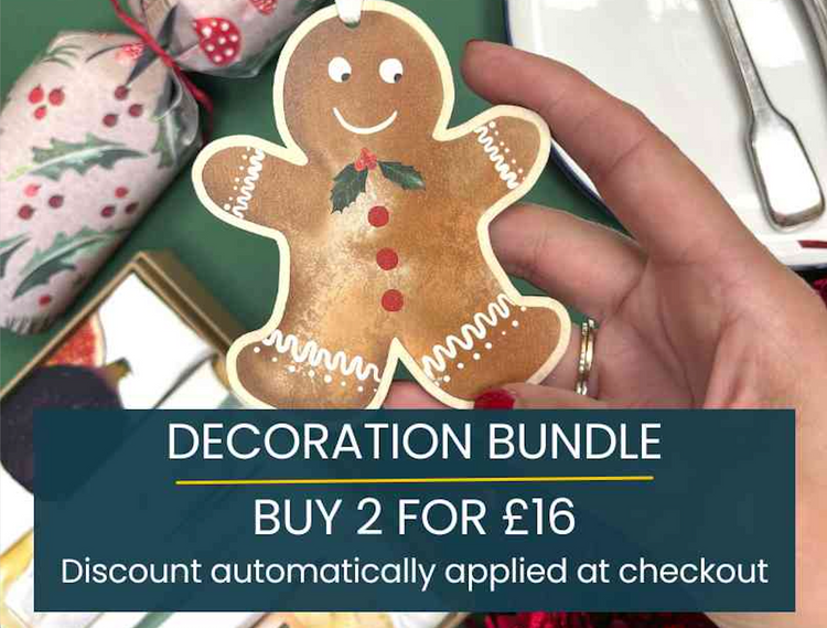 Wooden Christmas Tree Decoration