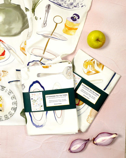 Afternoon Tea Tea Towel