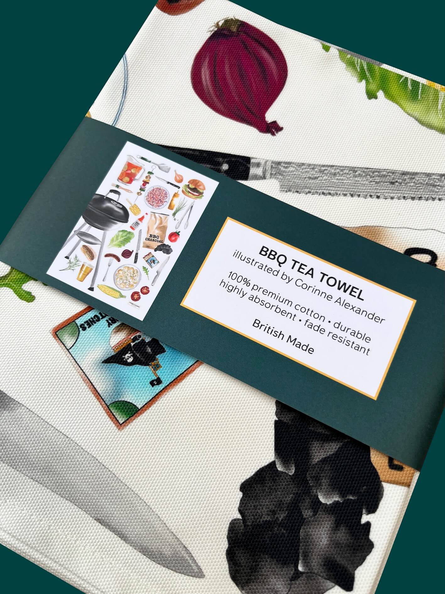 BBQ Tea Towel