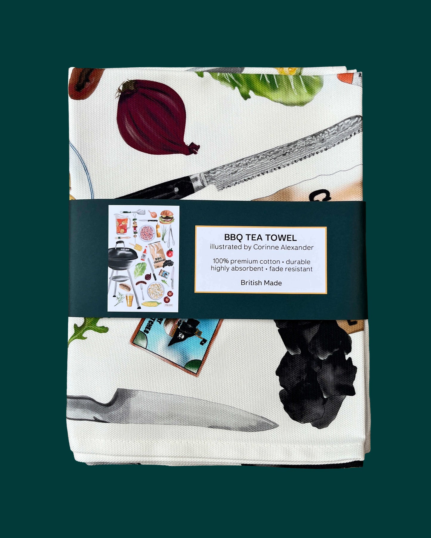 BBQ Tea Towel