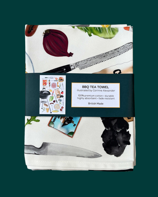 BBQ Tea Towel