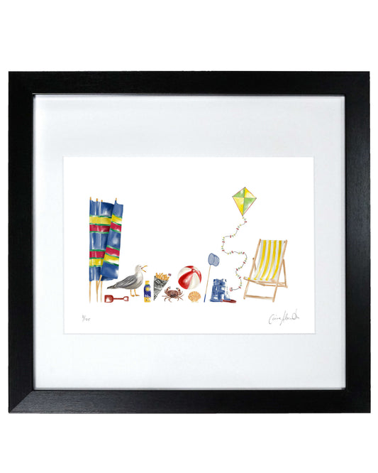 British Seaside Art Print