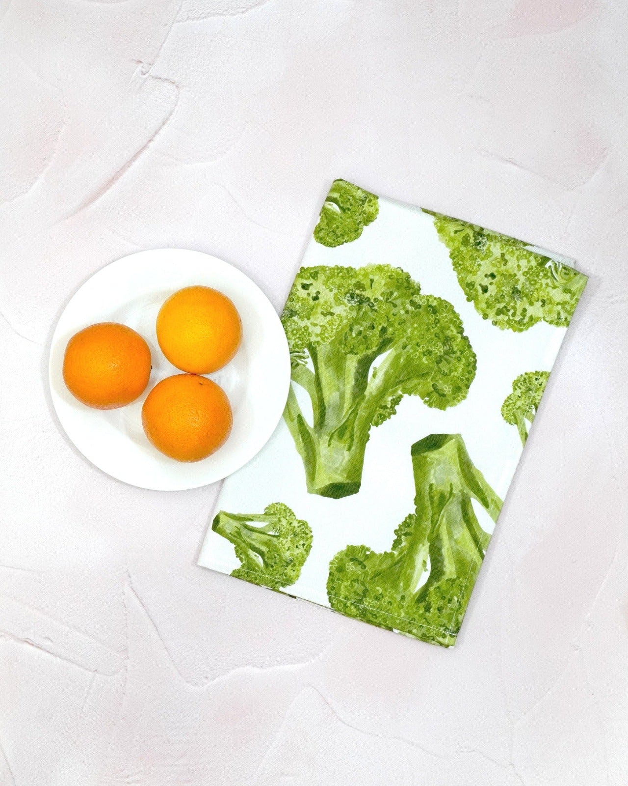 Broccoli Tea Towel