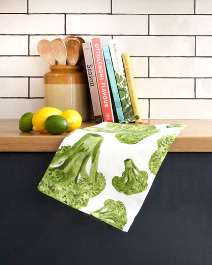 Broccoli Tea Towel