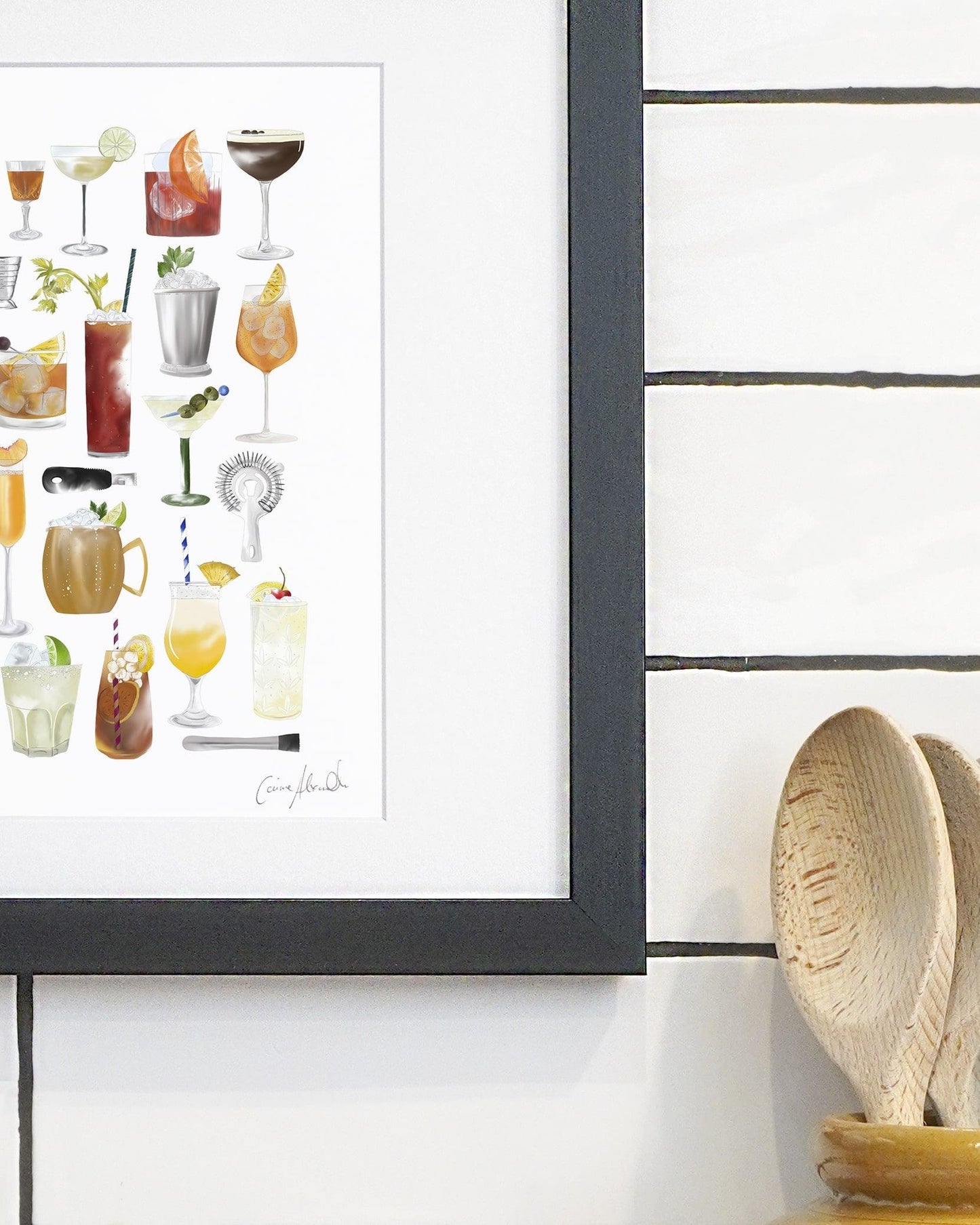 Cocktail Print