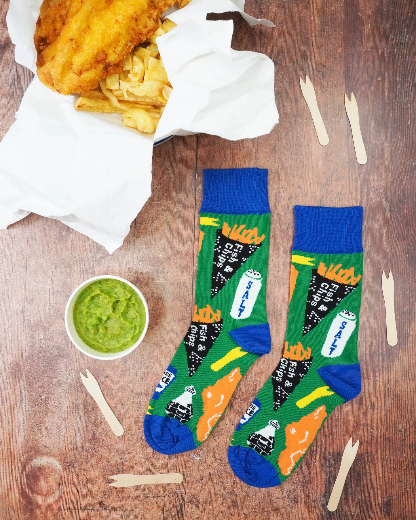 Fish & Chips Socks