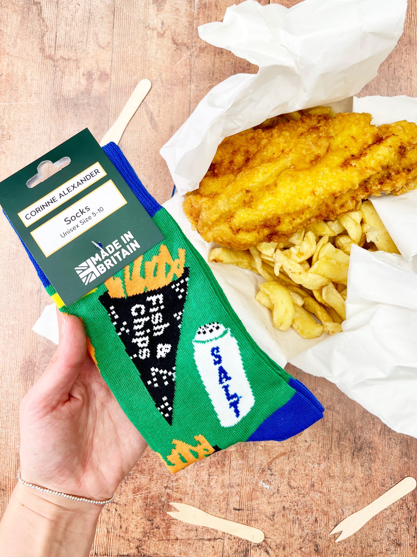 Fish & Chips Socks