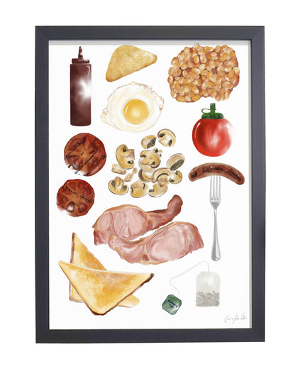 Full English | Large Scale Print | A3