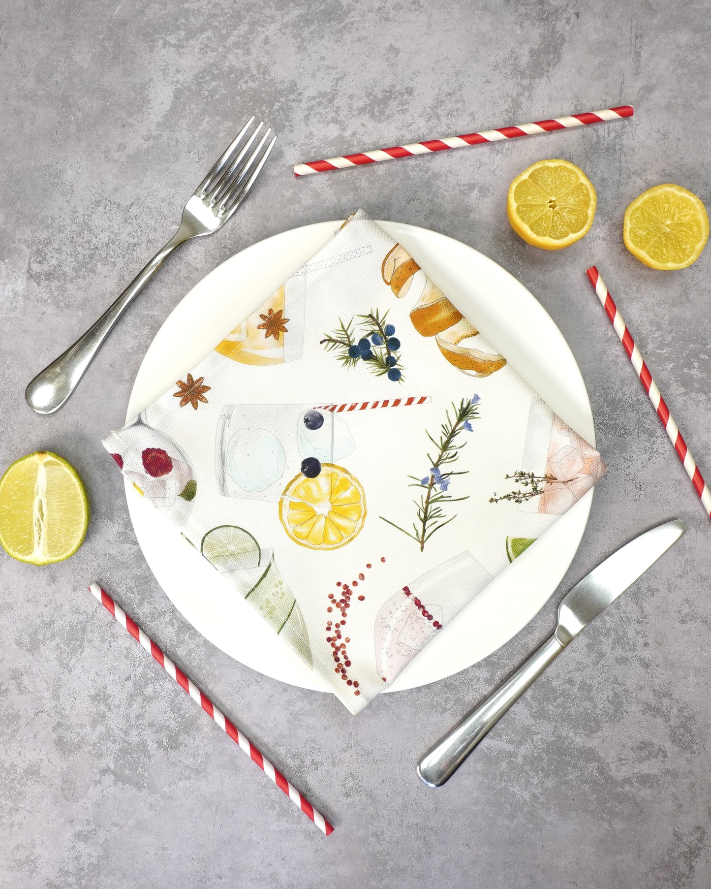 Gin Cocktail Napkin