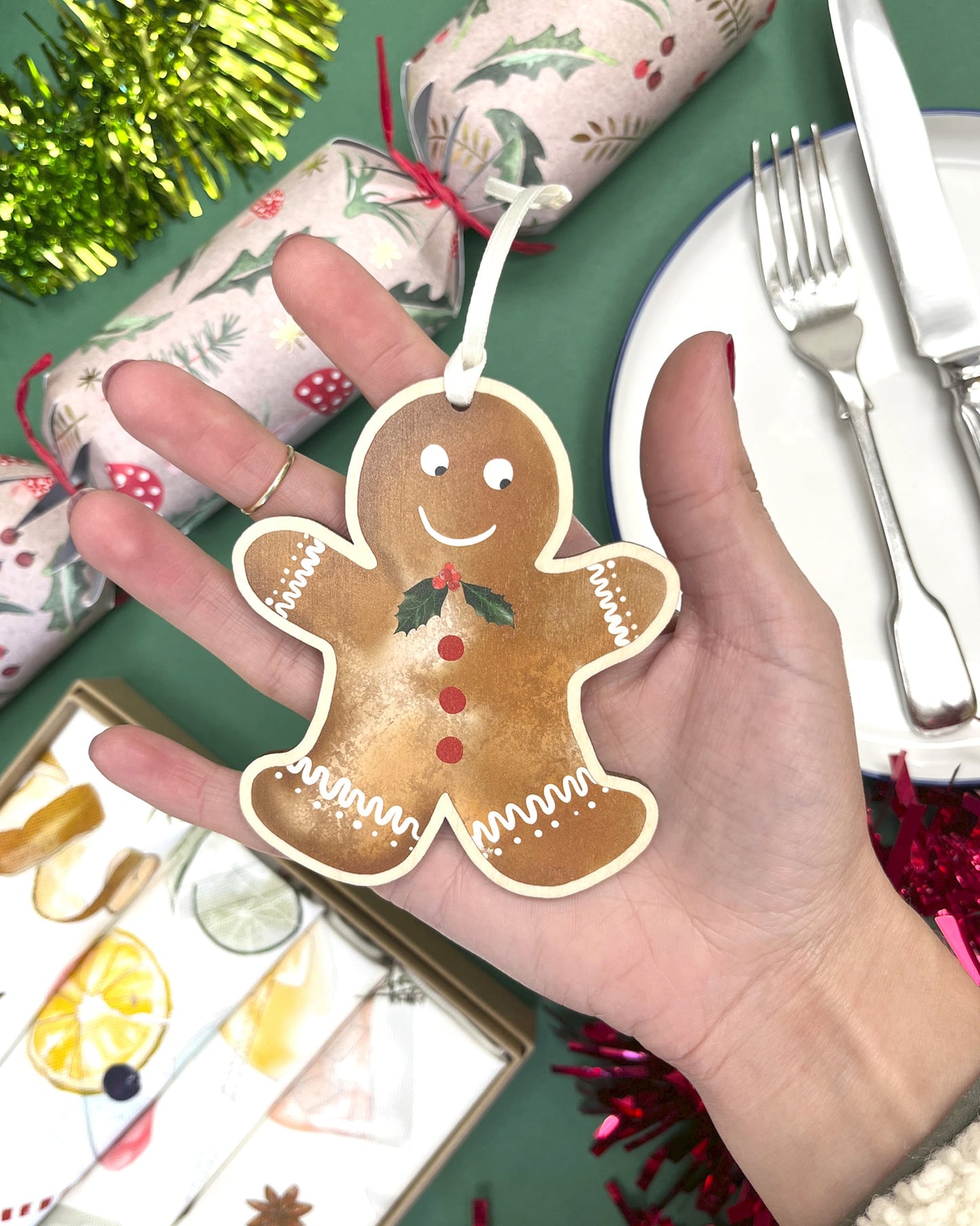 Ginger Bread Man Christmas Decoration