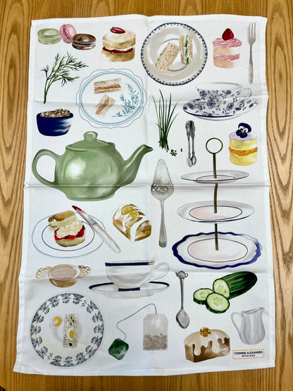 Afternoon Tea Towel - SAMPLE - ONLY 1 AVAILABLE
