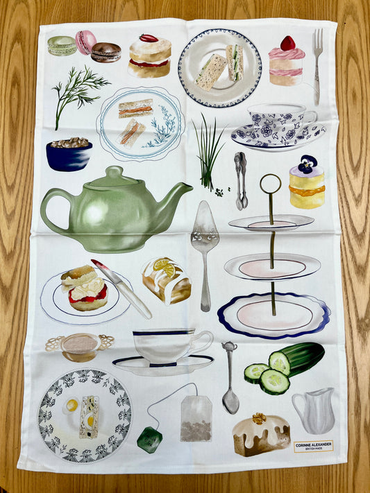 Afternoon Tea Towel - SAMPLE - ONLY 1 AVAILABLE