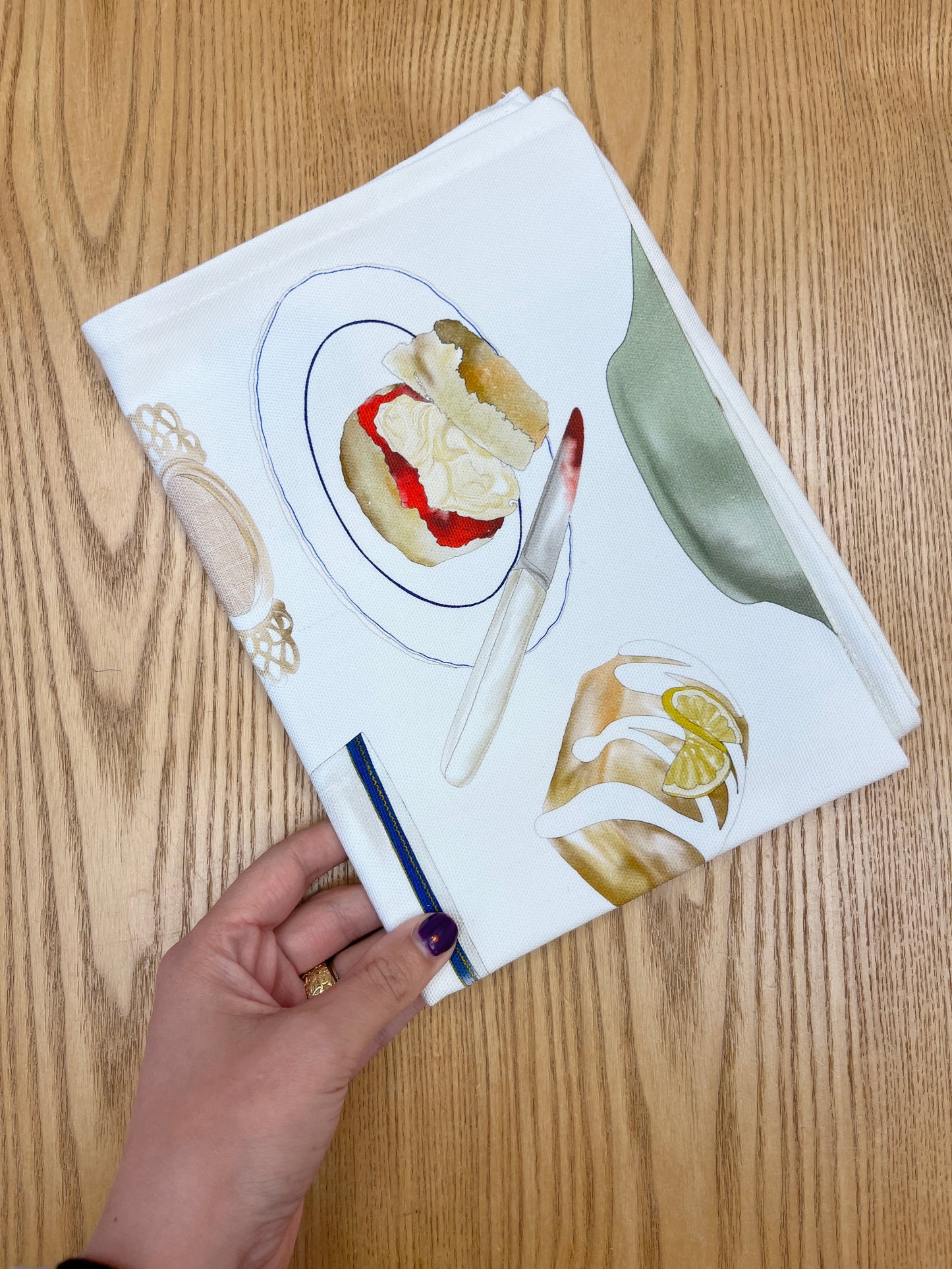 Afternoon Tea Towel - SAMPLE - ONLY 1 AVAILABLE