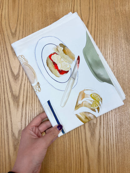 Afternoon Tea Towel - SAMPLE - ONLY 1 AVAILABLE