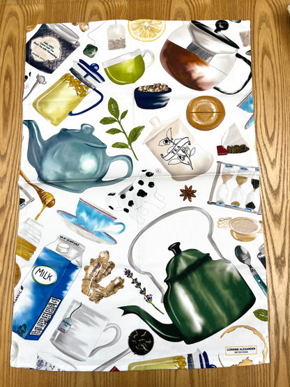 TEA Tea Towel - SAMPLE - ONLY 1 AVAILABLE