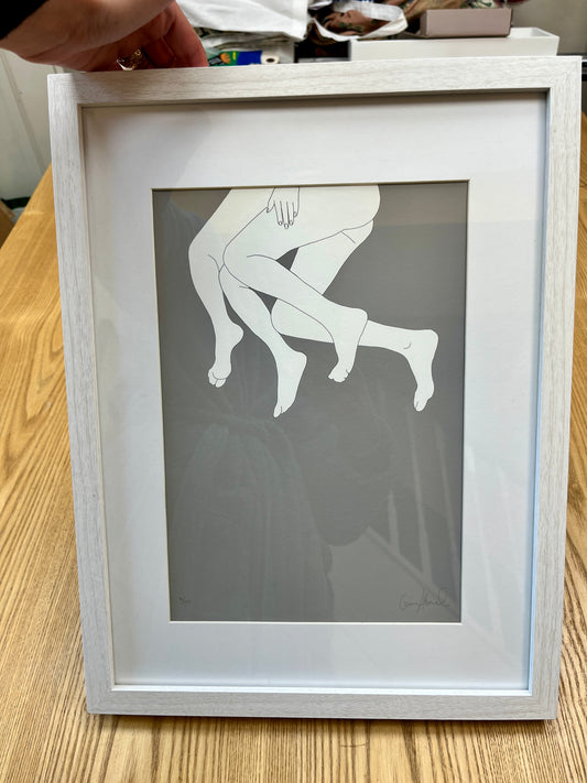 Spooning Framed Print - END OF LINE - LAST 1