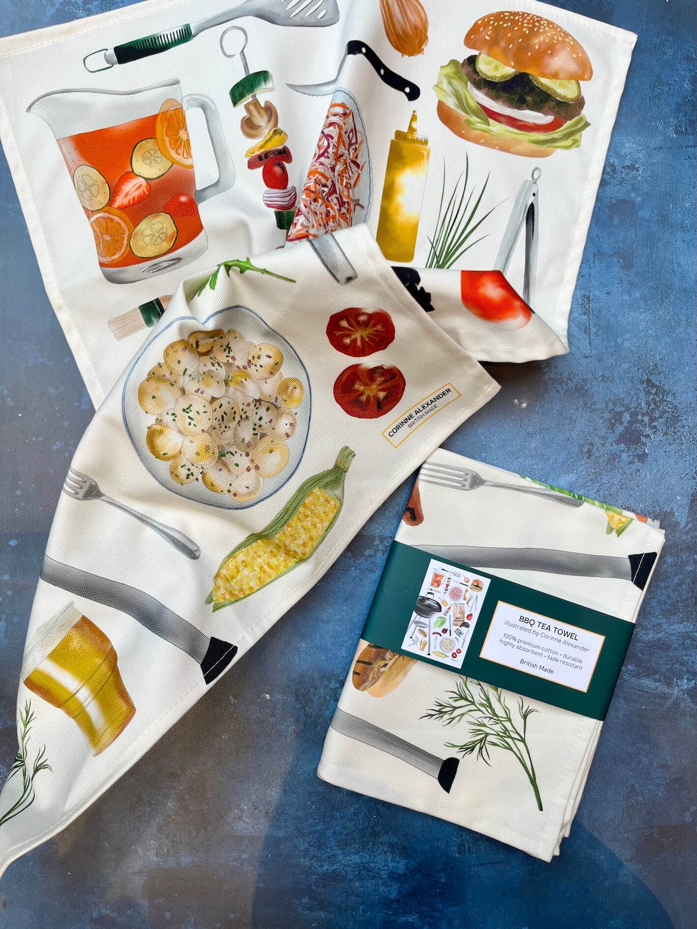 BBQ Tea Towel