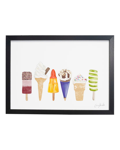 Ice Cream | Large Scale Print | A3