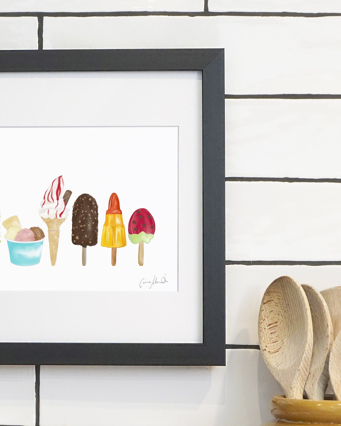 Ice Cream Print