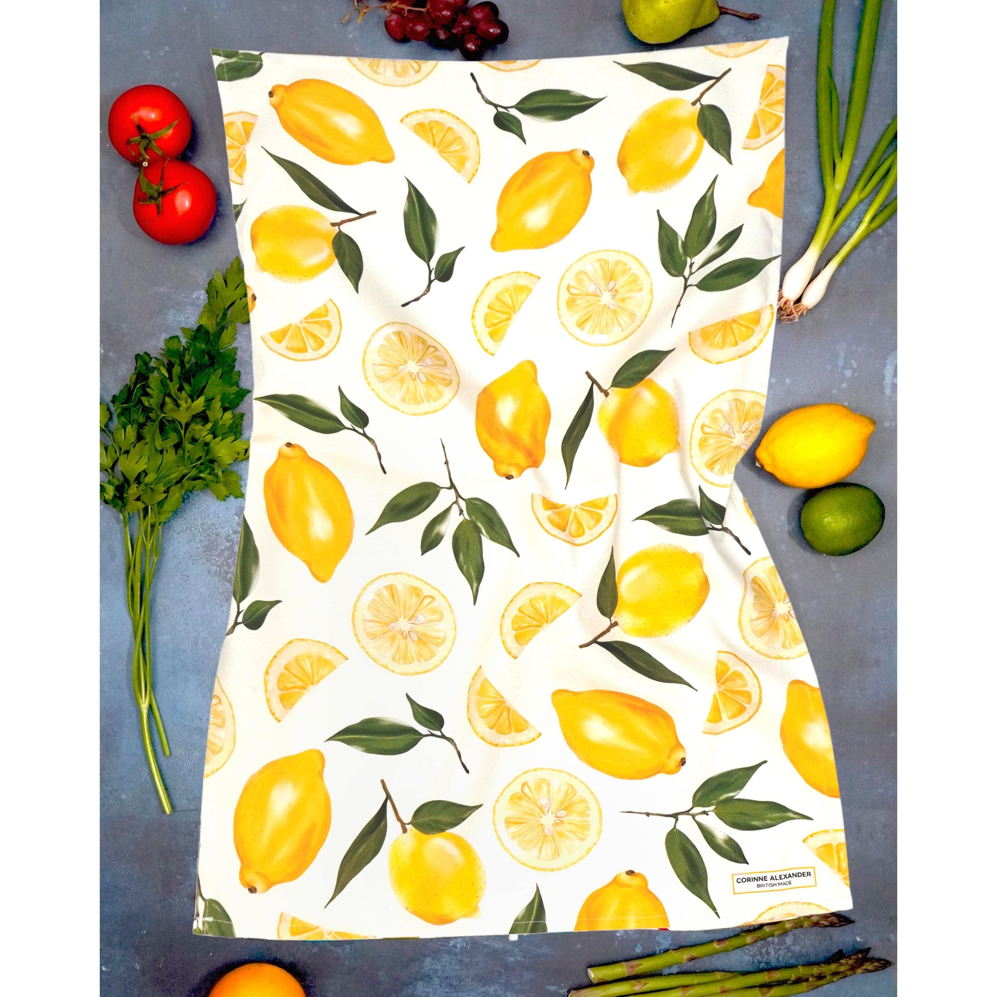 Lemon Tea Towel