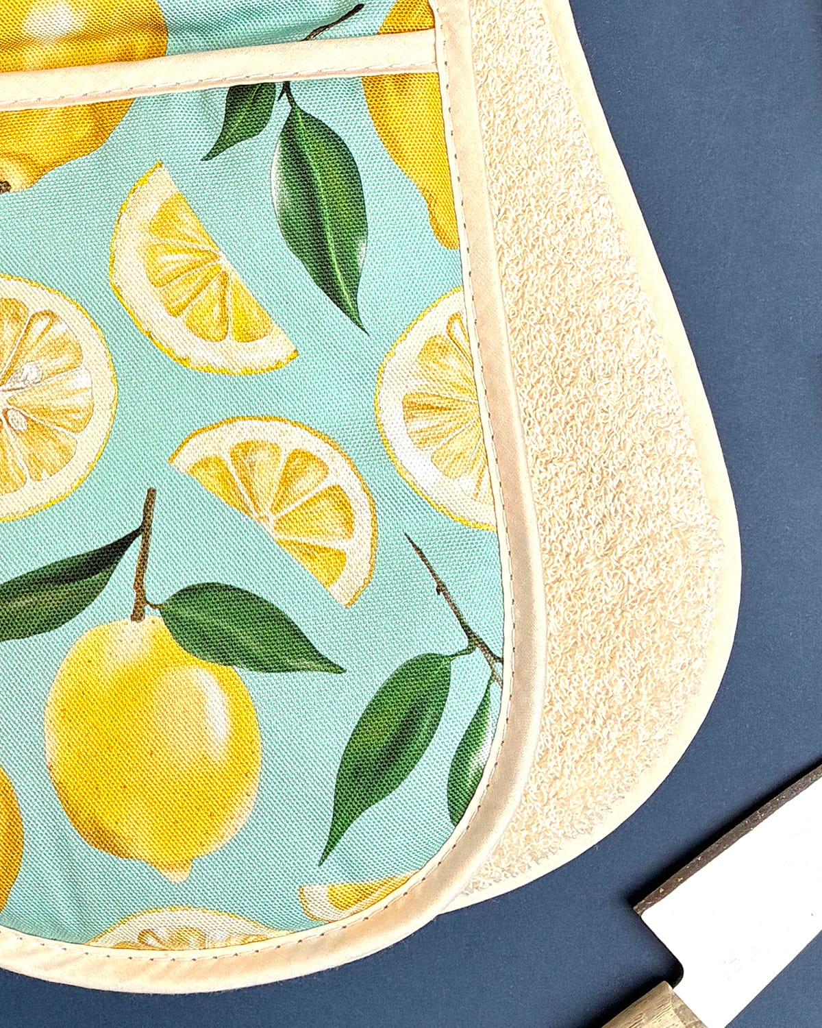 Lemon Oven Glove, Citrus Kitchen & British Made