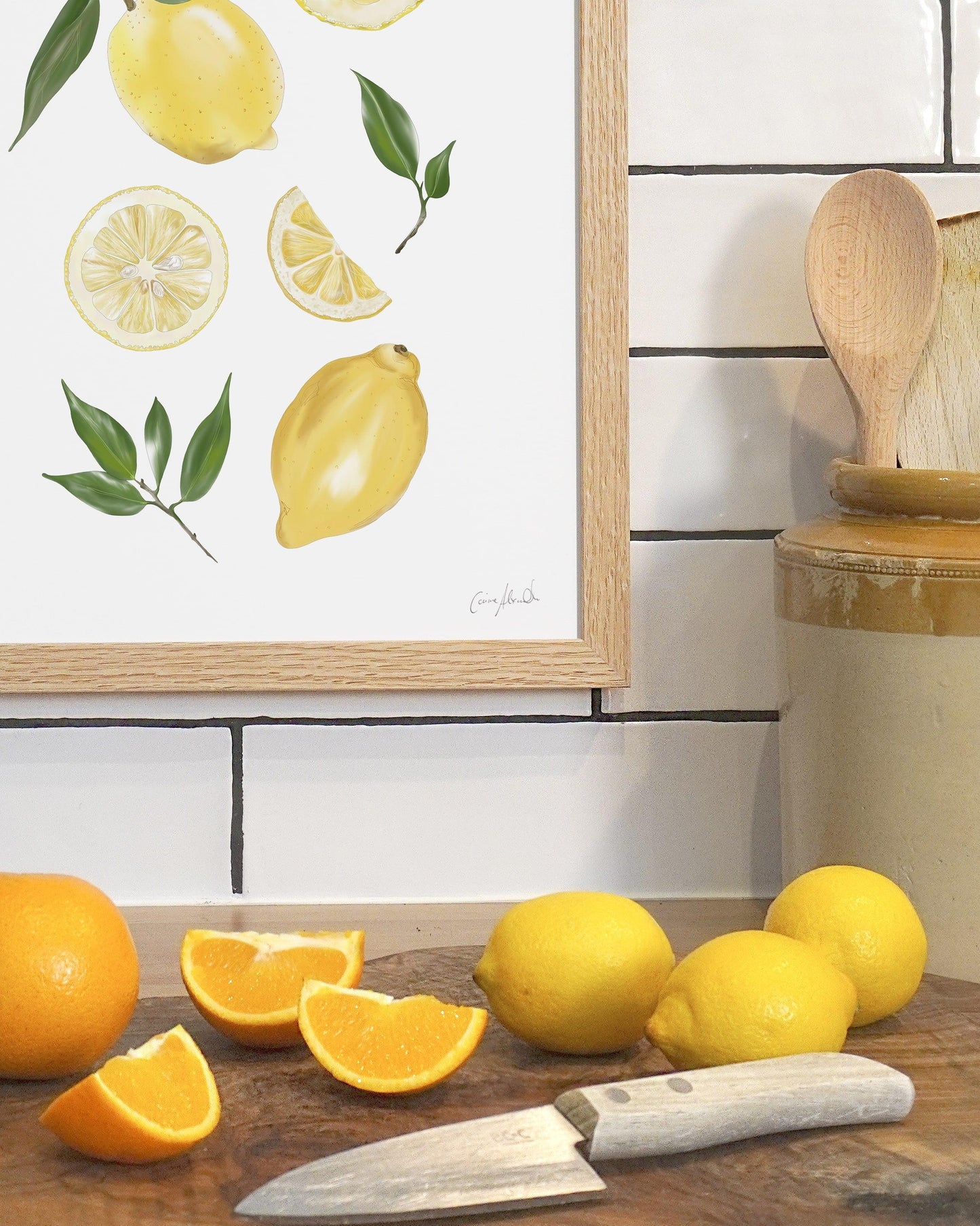 Lemons | Large Scale Print | A3