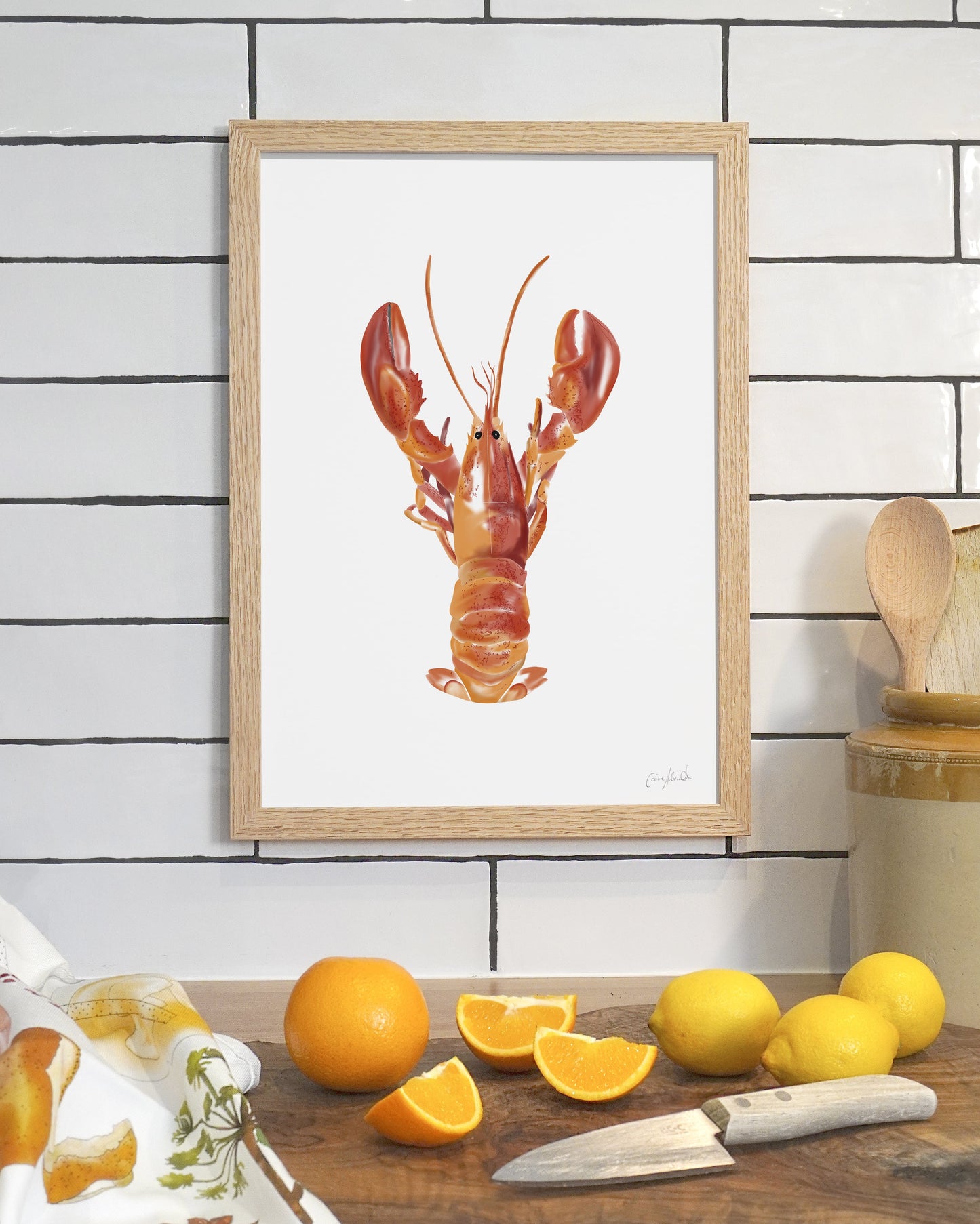 Lobster | Large Scale Print | A3