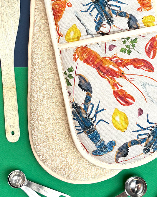 Lobster Oven Glove, Coastal Kitchen & British Made