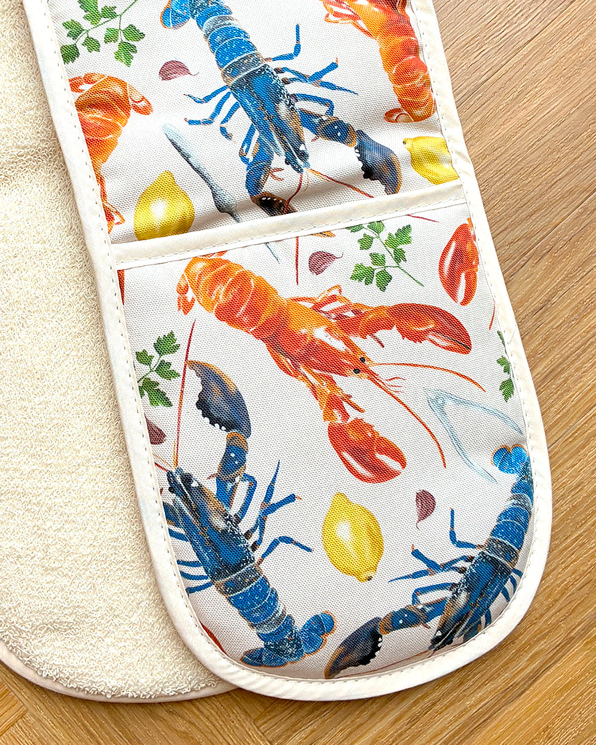 Lobster Oven Glove, Coastal Kitchen & British Made