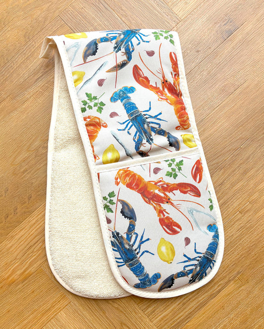 Lobster Oven Glove, Coastal Kitchen & British Made