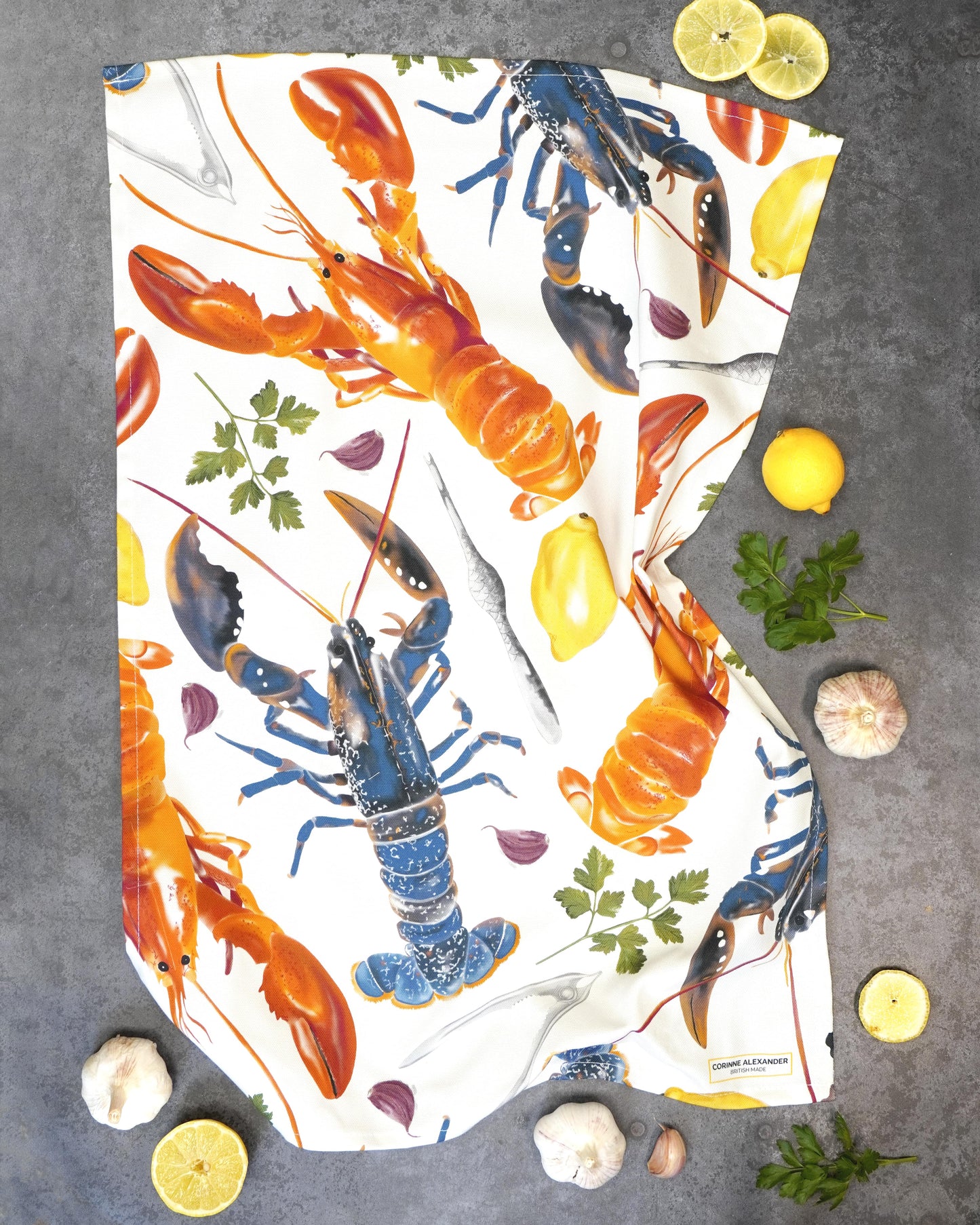 Lobster Tea Towel