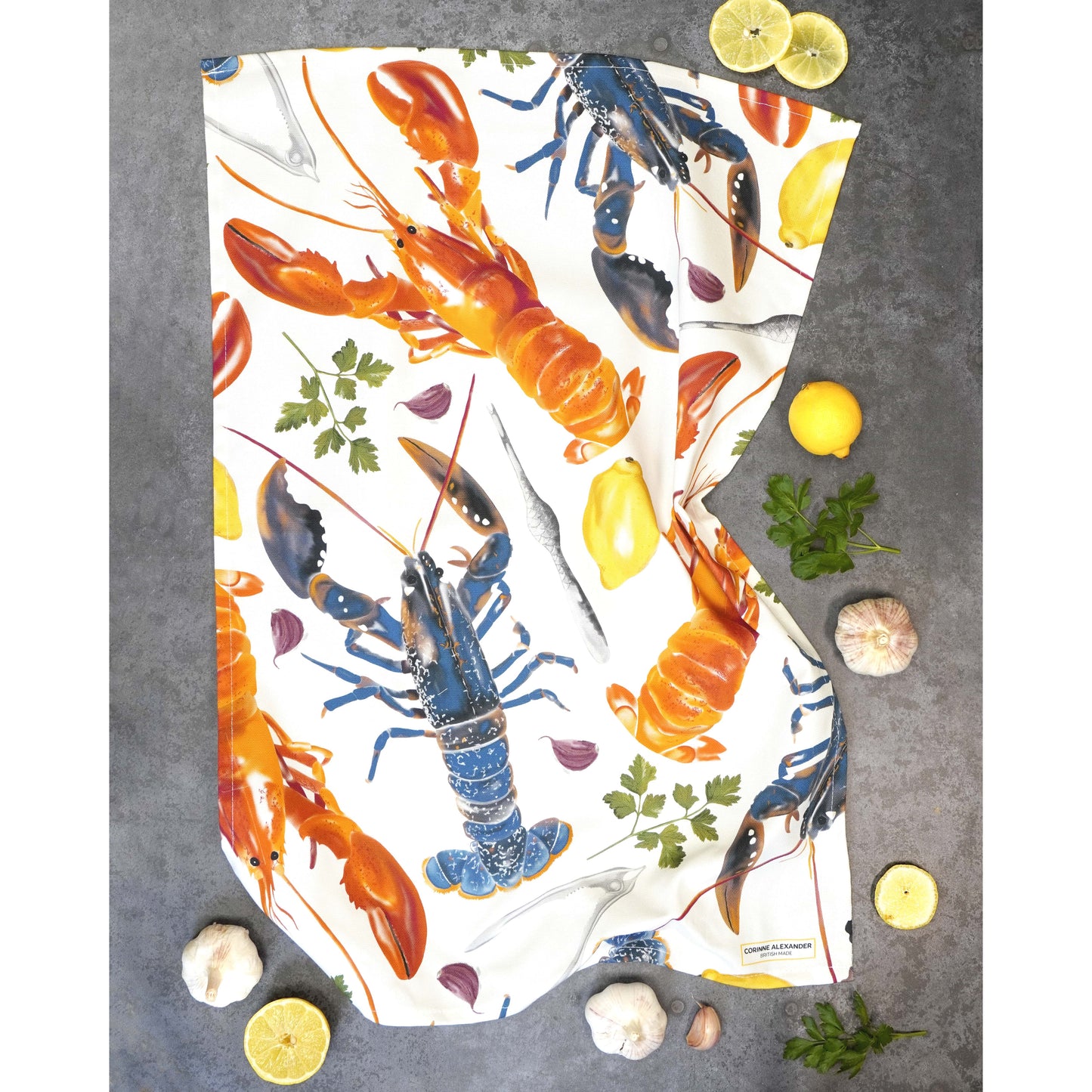Lobster Tea Towel