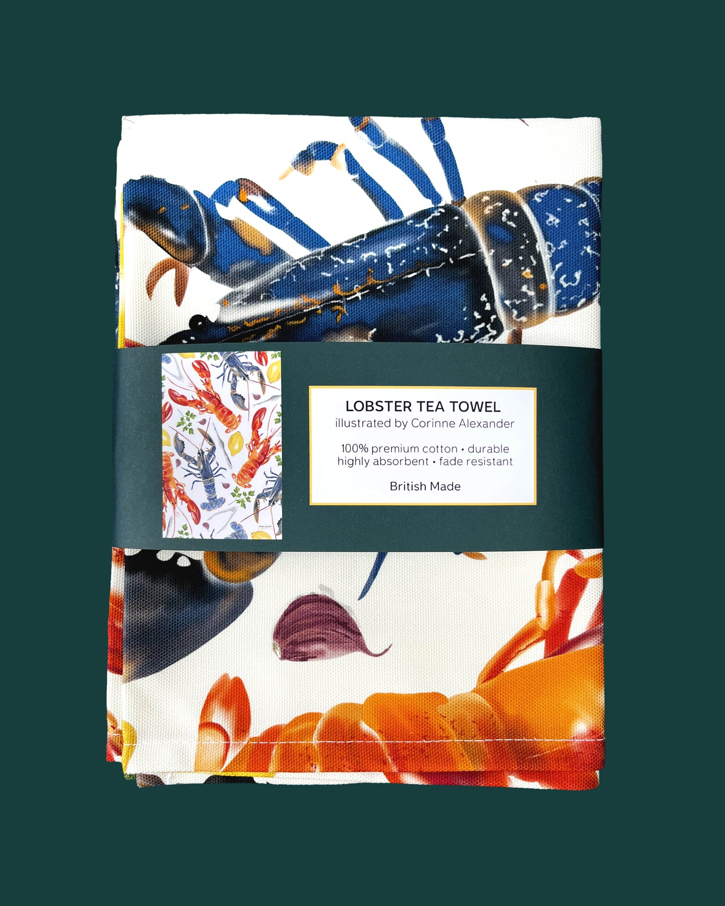 Lobster Tea Towel