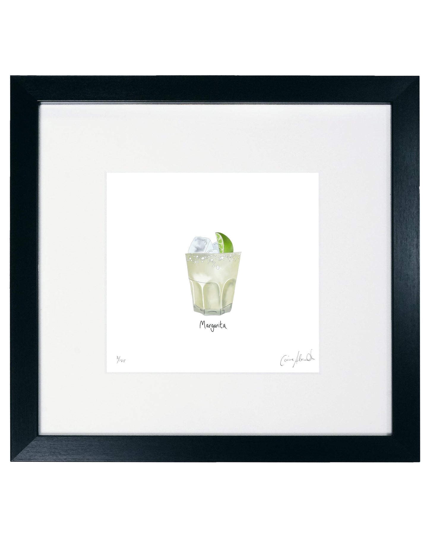 Margarita Cocktail Print
