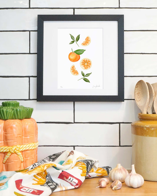Orange Art Print
